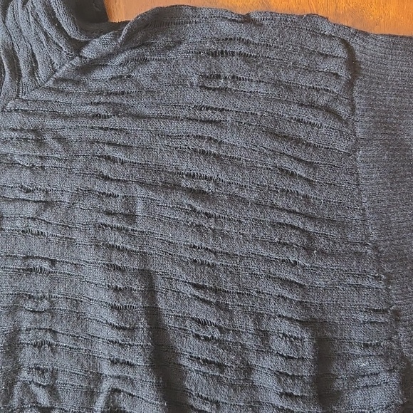 Torrid Black Textured Shrug Cropped  Cardigan Size 2X - Picture 5 of 9